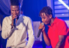 Stonebwoy (L) and KelvynBoy