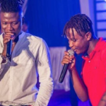 Stonebwoy (L) and KelvynBoy
