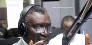 Former Minister of Environment, Science, Technology and Innovation (MESTI), Professor Kwabena Frimpong-Boateng