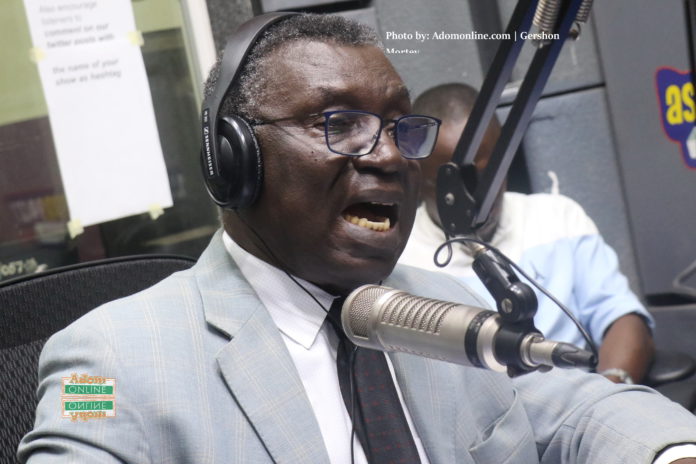 Former Minister of Environment, Science, Technology and Innovation, Professor Kwabena Frimpong-Boateng