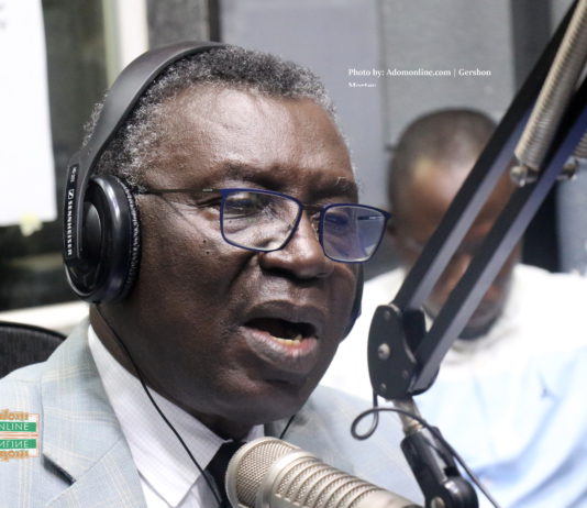 Former Minister of Environment, Science, Technology and Innovation, Professor Kwabena Frimpong-Boateng