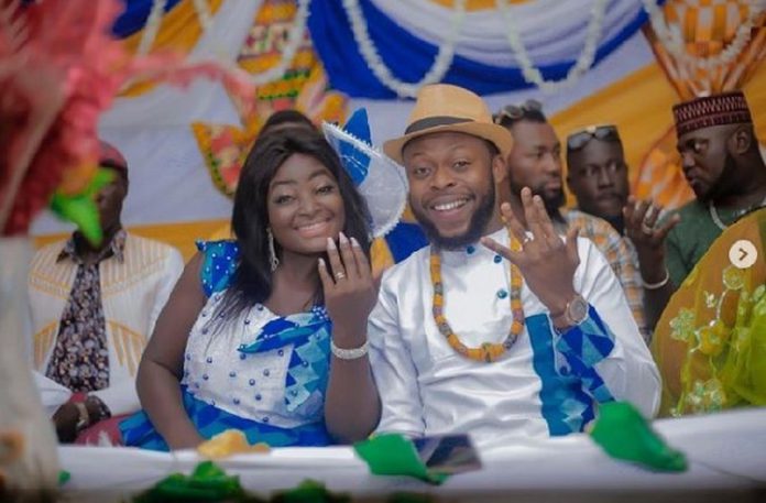 Kalybos denies being married to actress, Patricia Osei