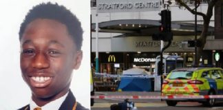 Baptista Adjei was pronounced dead shortly after the incident