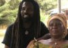 Rocky Dawuni and his mother, Asibi Dawuni