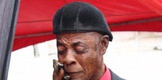 Veteran actor, Ajos born Kingsley Kofi Kyeremateng