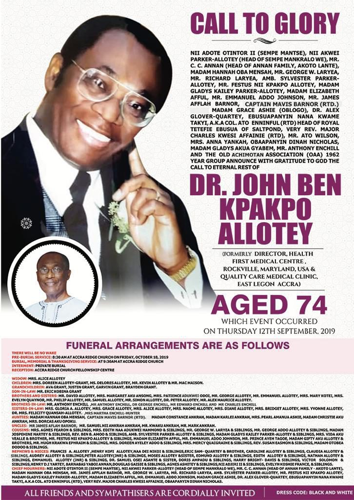 Dr. John Ben Kpakpo Allotey