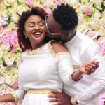 Nana Ama McBrown’s hubby puffs cigar in loved-up video Nana Ama Macbrown and husband