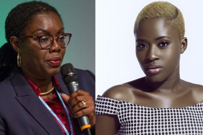 Actress Fella Makafui has taken a swipe at the Communications Minister over her comments that people who are complaining about hardships in the country are witches.