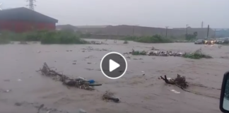 Tema Motorway flood