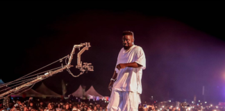 Sarkodie performs at This is Tema concert