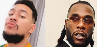 AKA and Burna Boy (R)