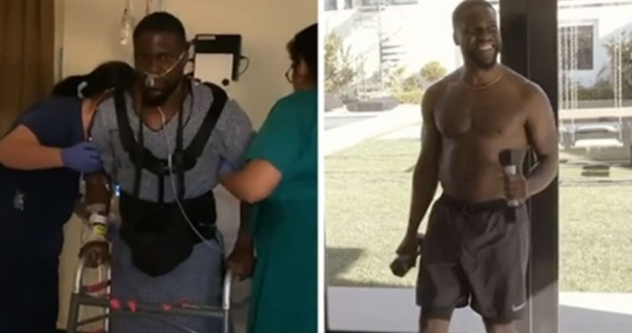 Kevin Hart is speaking out and giving fans a glimpse into his road to recovery for the first time since sustaining a serious back injury in his L.A. car crash.