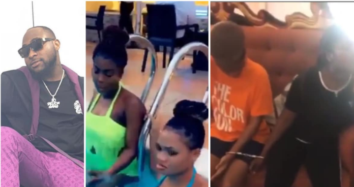 Davido sets pregnancy accusers free; posts video of them chilling with his latest song