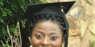 Olivia Agbenyeke graduated from the University of Ghana over the weekend as medical doctor.