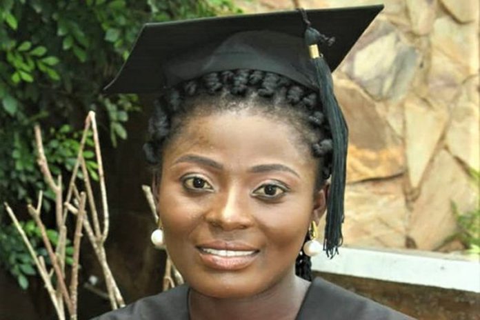 Olivia Agbenyeke graduated from the University of Ghana over the weekend as medical doctor.