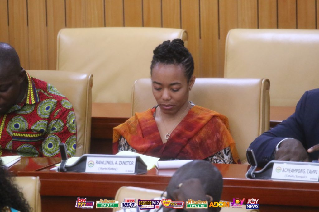 Zanetor Agyeman-Rawlings, MP for Klottey-Korley Constituency