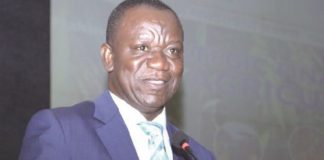 Deputy Minister of Agriculture in charge of Horticulture, George Boahen Oduro