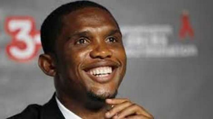 Cameroonian football legend, Samuel Eto'o