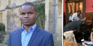 Oxford Union blind student