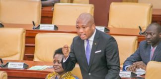 MP for North Tongu Constituency, Samuel Okudzeto Ablakwa