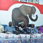 Gt Accra NPP Communicators accused of taking bribes to ‘finish’ Ekow Ewusie Addressing a press conference in Accra on Monday, the General-Secretary of the party, John Boadu, also allayed fears that the referendum will be to the advantage of the ruling NPP