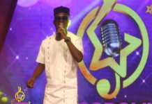 Visually impaired Stephen Nyameke performs 'Angelina' by ABC