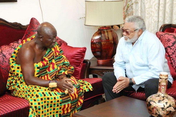 Otumfuor visits Rawlings