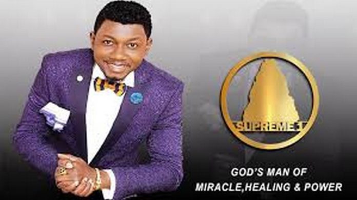 The Leader and Founder of Crown of Glory Assembly, Rev. Chris Asante who is popularly known as Abruku Abruka The Leader and Founder of Crown of Glory Assembly, Rev. Chris Asante who is popularly known as Abruku Abruka