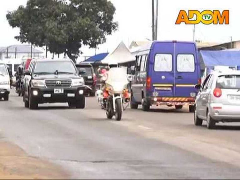 Presidents’ dispatch rider dumped after accident injury