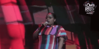 Ghanaian comedienne Heiress Jacinta at Lord of the Ribs 2019