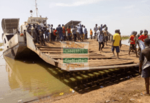 Passengers, cargo stranded as ferry’s engine stops midway on Afram river ferry accident