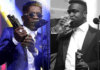 Shatta Wale (L) and Sarkodie