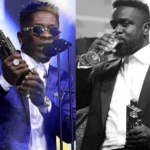 Shatta Wale (L) and Sarkodie