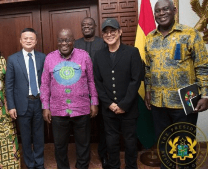 Social media reactions to Jet Li’s visit to Ghana