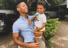 Kidi and his 3-year-old son