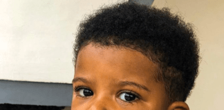 Kidi's 3-year-old son