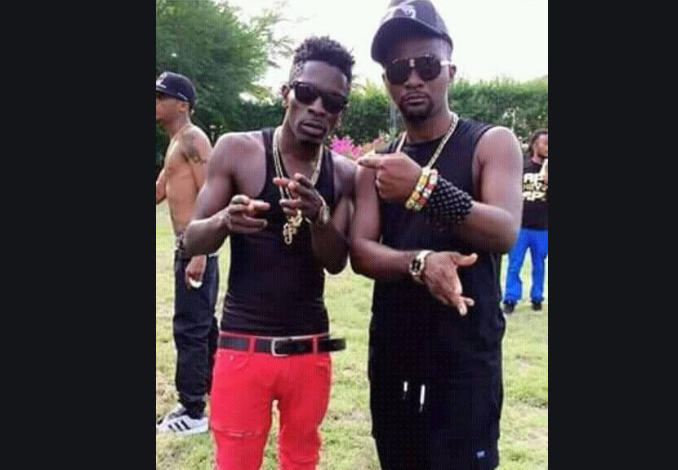 Shatta Wale (L) and Mr Logic Shatta Wale (L) and Mr Logic