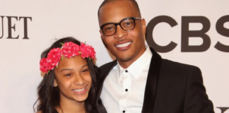 Deyjah Harris and her father T.I.