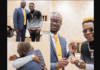 Shatta Wale meets new GFA president to discuss youth empowerment in sports