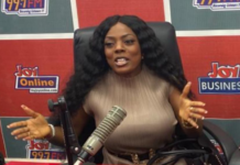 Nana Aba Anamoah at Joy FM