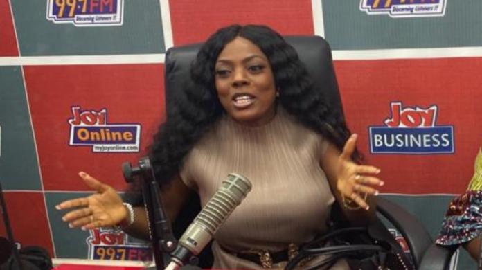 Nana Aba Anamoah at Joy FM