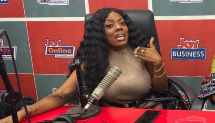 Nana Aba Anamoah at Joy FM