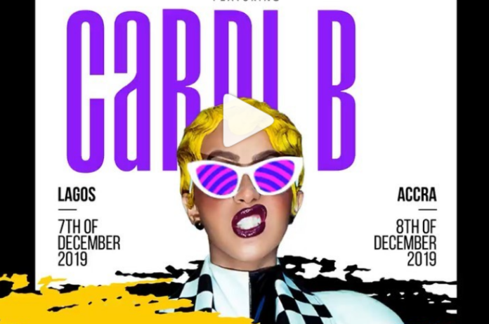 Ghana I’m coming – Cardi B endorses concert at Accra Sports Stadium