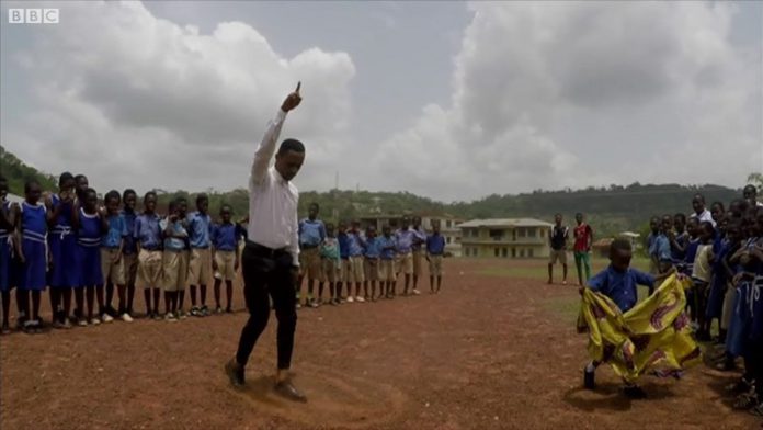 Ghana’s dancing teacher