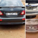 Cars with same number