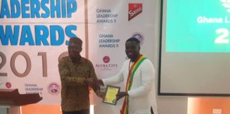 Joy News’ Joojo Cobbinah received the award on behalf of the company during a lavish ceremony at the Accra City Hotel