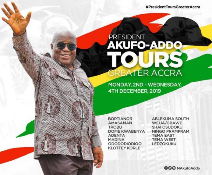 akufo addo tour