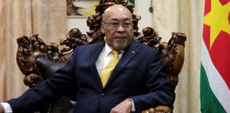 Suriname President Desi Bouterse