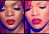 Lisa-Lan Woell (left) and Rihanna (right)