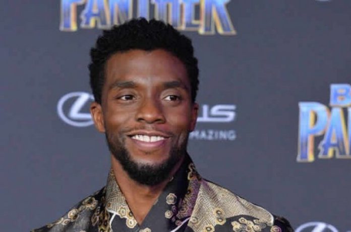 Cast member Chadwick Boseman attends the premiere of the sci-fi motion picture 